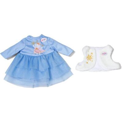 Zapf Creation Baby Born Little Winter jurkje 36cm Zapf Creation Baby Born Little Winter jurkje 36cm
