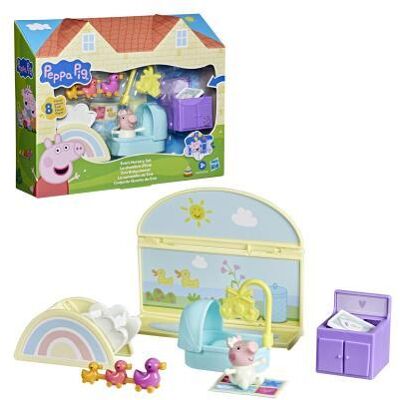 Hasbro Peppa Pig Evies Nursery Set Hasbro Peppa Pig Evies Nursery Set