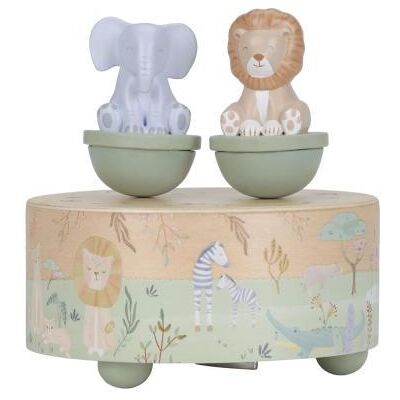 Little Dutch Muziekdoosje met dieren FSC - Safari Friends Little Dutch Muziekdoosje met dieren FSC - Safari Friends