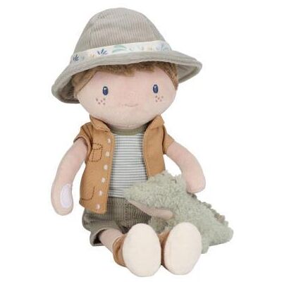 Little Dutch Knuffelpop Jim GRS - Safari Friends Little Dutch Knuffelpop Jim GRS - Safari Friends