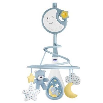 Chicco Next2Dreams 3-in-1 muziekmobiel blauw Chicco Next2Dreams 3-in-1 muziekmobiel blauw