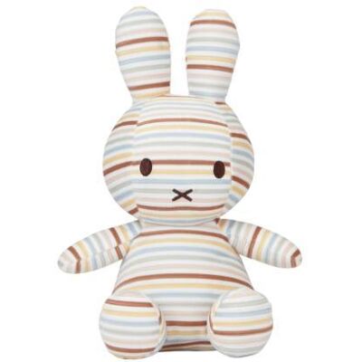 Nijntje Miffy x Little Dutch - Vintage Sunny Stripes Knuffel 25cm all over Nijntje Miffy x Little Dutch - Vintage Sunny Stripes Knuffel 25cm all over