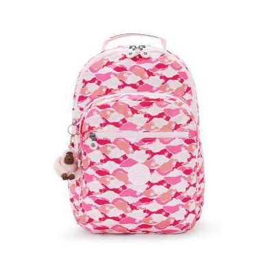Kipling Seoul Lap Pink Palm Kipling Seoul Lap Pink Palm
