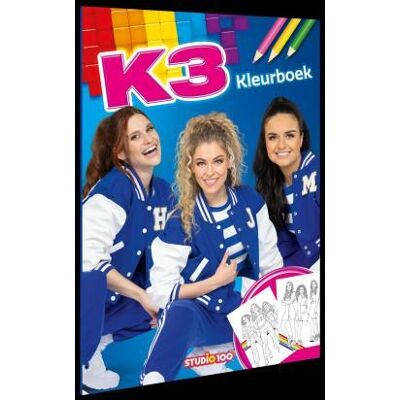 Studio 100 K3 kleurboek Studio 100 K3 kleurboek