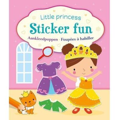 Deltas Little princess Sticker Fun - Aankleedpoppen Deltas Little princess Sticker Fun - Aankleedpoppen