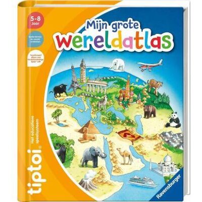 Ravensburger Tiptoi De Wereldatlas Ravensburger Tiptoi De Wereldatlas