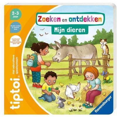 Ravensburger Tiptoi Zoeken en ontdekken - Mijn dieren Ravensburger Tiptoi Zoeken en ontdekken - Mijn dieren