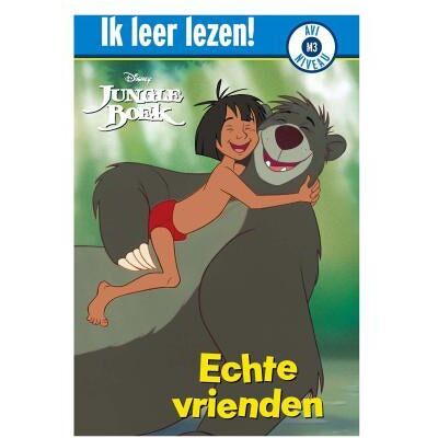 Ik leer lezen! Disney Jungle Book - Echte vrienden AVI M3 Ik leer lezen! Disney Jungle Book - Echte vrienden AVI M3