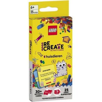 LEGO ReCreate Activity Cards Huisdieren LEGO ReCreate Activity Cards Huisdieren