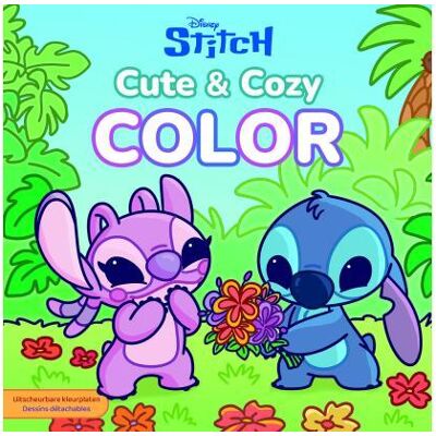 Disney Stitch Cute & Cozy Color Disney Stitch Cute & Cozy Color