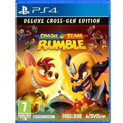 Sony PlayStation 4 PS4 Crash Team Rumble Deluxe Edition Sony PlayStation 4 PS4 Crash Team Rumble Deluxe Edition