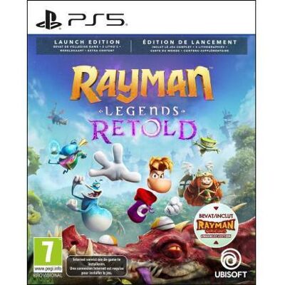 Sony PlayStation 5 PS5 Rayman Legends Retold - Launch Ed. Sony PlayStation 5 PS5 Rayman Legends Retold - Launch Ed.