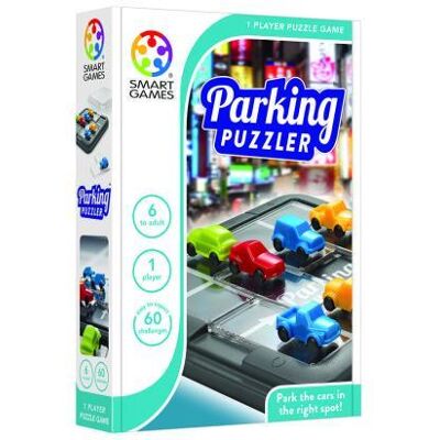 SmartGames - Parking Puzzler - compact denkspel - 60 opdrachten SmartGames - Parking Puzzler - compact denkspel - 60 opdrachten