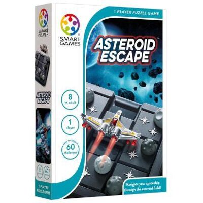 SmartGames - Asteroid Escape - compact denkspel - 60 opdrachten SmartGames - Asteroid Escape - compact denkspel - 60 opdrachten