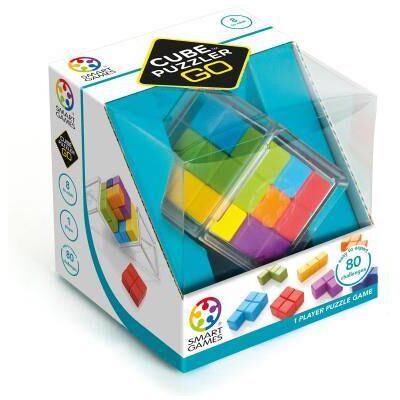 SmartGames - Cube Puzzler Go - 3D puzzelspel - 80 opdrachten SmartGames - Cube Puzzler Go - 3D puzzelspel - 80 opdrachten
