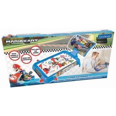 Lexibook MarioKart electronisch flipperspel met licht en ge Lexibook MarioKart electronisch flipperspel met licht en ge