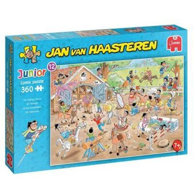 Jumbo Jan van Haasteren Junior 12 Manege 360 stukjes Jumbo Jan van Haasteren Junior 12 Manege 360 stukjes