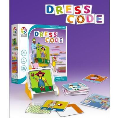 SmartGames - Dress Code - educatief spel - 80 opdrachten SmartGames - Dress Code - educatief spel - 80 opdrachten