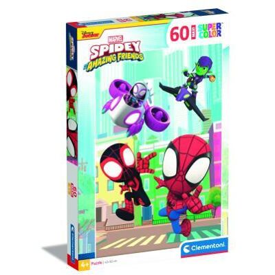 Clementoni Spidey and his Amazing Friends 60 stukjes maxi Clementoni Spidey and his Amazing Friends 60 stukjes maxi