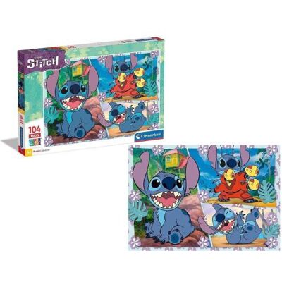 Clementoni Disney Stitch 104 stukjes maxi Clementoni Disney Stitch 104 stukjes maxi