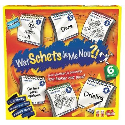 Goliath Wat schets je me nou? Goliath Wat schets je me nou?