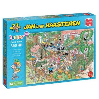Jumbo Jan van Haasteren Junior 7 De Schooltuin 360 stukjes Jumbo Jan van Haasteren Junior 7 De Schooltuin 360 stukjes