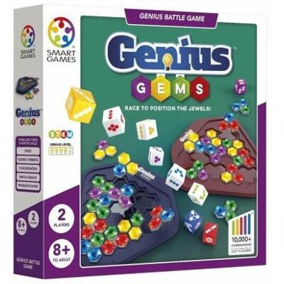 SmartGames - Genius Gems - snel puzzelspel - 2 spelers SmartGames - Genius Gems - snel puzzelspel - 2 spelers