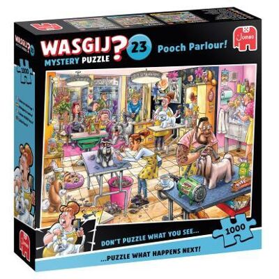 Jumbo Wasgij Mystery 23 Trimsalon Kwispel! 1000 stukjes Jumbo Wasgij Mystery 23 Trimsalon Kwispel! 1000 stukjes