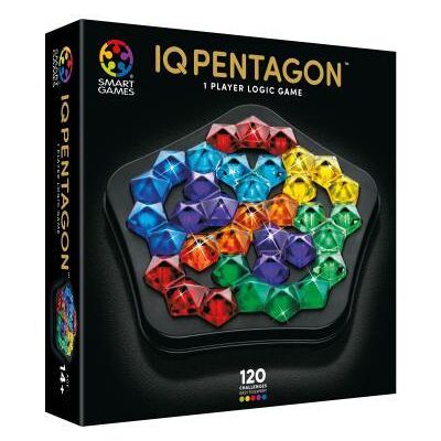 SmartGames - IQ Pentagon Deluxe - 120 opdrachten SmartGames - IQ Pentagon Deluxe - 120 opdrachten