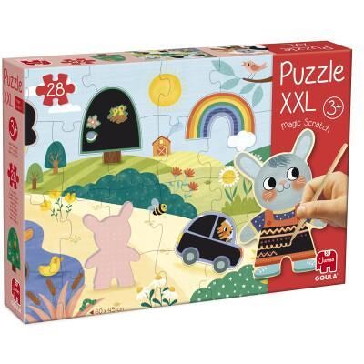 Jumbo Goula Puzzel XXL Magic Scratch Jumbo Goula Puzzel XXL Magic Scratch