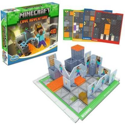 Ravensburger ThinkFun Minecraft Cave Adventure Ravensburger ThinkFun Minecraft Cave Adventure