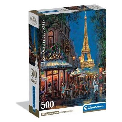 Clementoni Night At The Eiffel Café 500st Clementoni Night At The Eiffel Café 500st