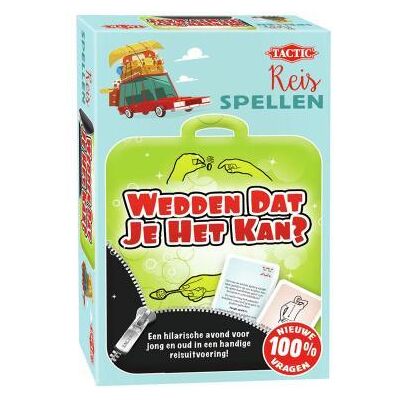 Tactic Wedden dat je het kan? reiseditie Tactic Wedden dat je het kan? reiseditie