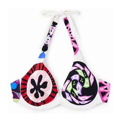 Desigual, Bikinitop M. Christian Lacroix, Wit, L Desigual, Bikinitop M. Christian Lacroix, Wit, L