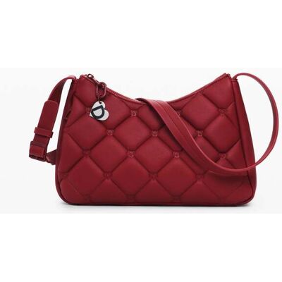 Desigual, Middelgrote gewatteerde tas, Polyurethaan, Rood, U Desigual, Middelgrote gewatteerde tas, Polyurethaan, Rood, U