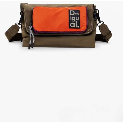 Desigual, Voyager tas met meerdere posities, Polyester, Groen, U Desigual, Voyager tas met meerdere posities, Polyester, Groen, U