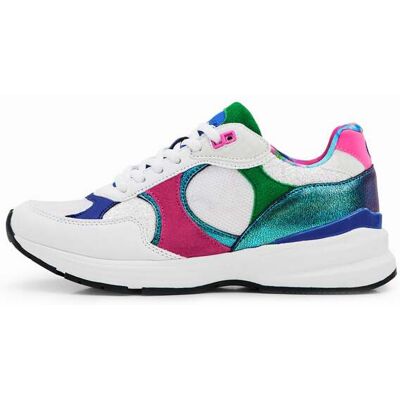 Desigual, Runner sneaker met patch, 38 Desigual, Runner sneaker met patch, 38