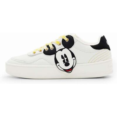 Desigual, Retro sneakers Mickey Mouse, Wit, 40 Desigual, Retro sneakers Mickey Mouse, Wit, 40