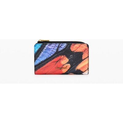 Desigual, Vlinder portemonnee, Dames, Polyurethaan, U Desigual, Vlinder portemonnee, Dames, Polyurethaan, U