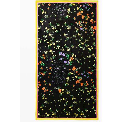 Desigual, Bloemensjaal, Dames, Polyester, Zwart, U Desigual, Bloemensjaal, Dames, Polyester, Zwart, U