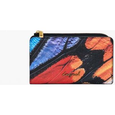 Desigual, Middengrote portemonnee met print, Dames, Polyurethaan, U Desigual, Middengrote portemonnee met print, Dames, Polyurethaan, U