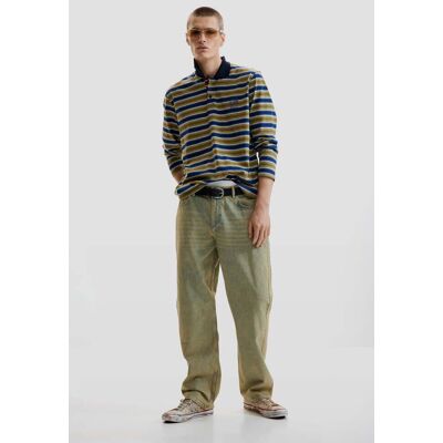Desigual, geverfde spijkerbroek, Heren, Katoen, Groen, 30 Desigual, geverfde spijkerbroek, Heren, Katoen, Groen, 30