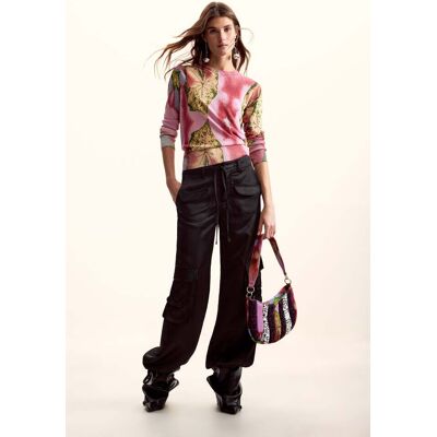 Desigual, trui ontworpen door mr. christian lacroix, Dames, Rood, M Desigual, trui ontworpen door mr. christian lacroix, Dames, Rood, M