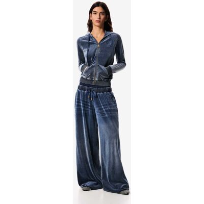 Desigual, Gebreide broek masha popova, Dames, Blauw, S Desigual, Gebreide broek masha popova, Dames, Blauw, S