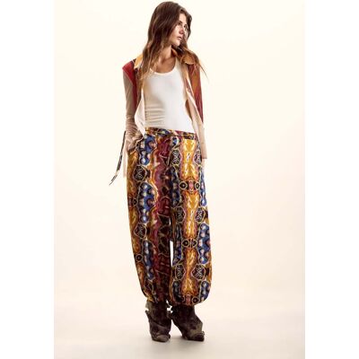 Desigual, Broek ontworpen door mr. christian lacroix, Dames, Viscose, XS Desigual, Broek ontworpen door mr. christian lacroix, Dames, Viscose, XS