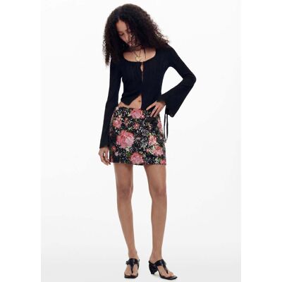 Desigual, Roze minirok pailletten M. Christian Lacroix, Polyester, M Desigual, Roze minirok pailletten M. Christian Lacroix, Polyester, M