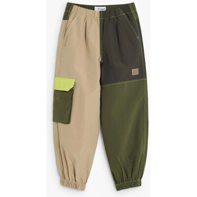 Desigual, Cargobroek jongen, Kinderen, Polyester, Groen, 11/12 Desigual, Cargobroek jongen, Kinderen, Polyester, Groen, 11/12