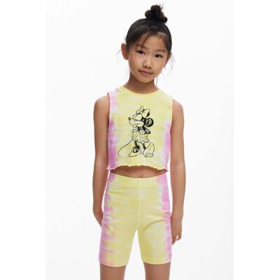 Desigual, Tie-dye leggings, Kinderen, Katoen, Geel, XL Desigual, Tie-dye leggings, Kinderen, Katoen, Geel, XL