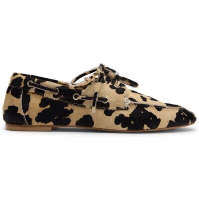 Sacha Cow print bootschoenen zwart vrouw 38 Sacha Cow print bootschoenen zwart vrouw 38