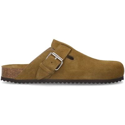 Sacha Groene suède clogs met gesp groen vrouw 36 Sacha Groene suède clogs met gesp groen vrouw 36